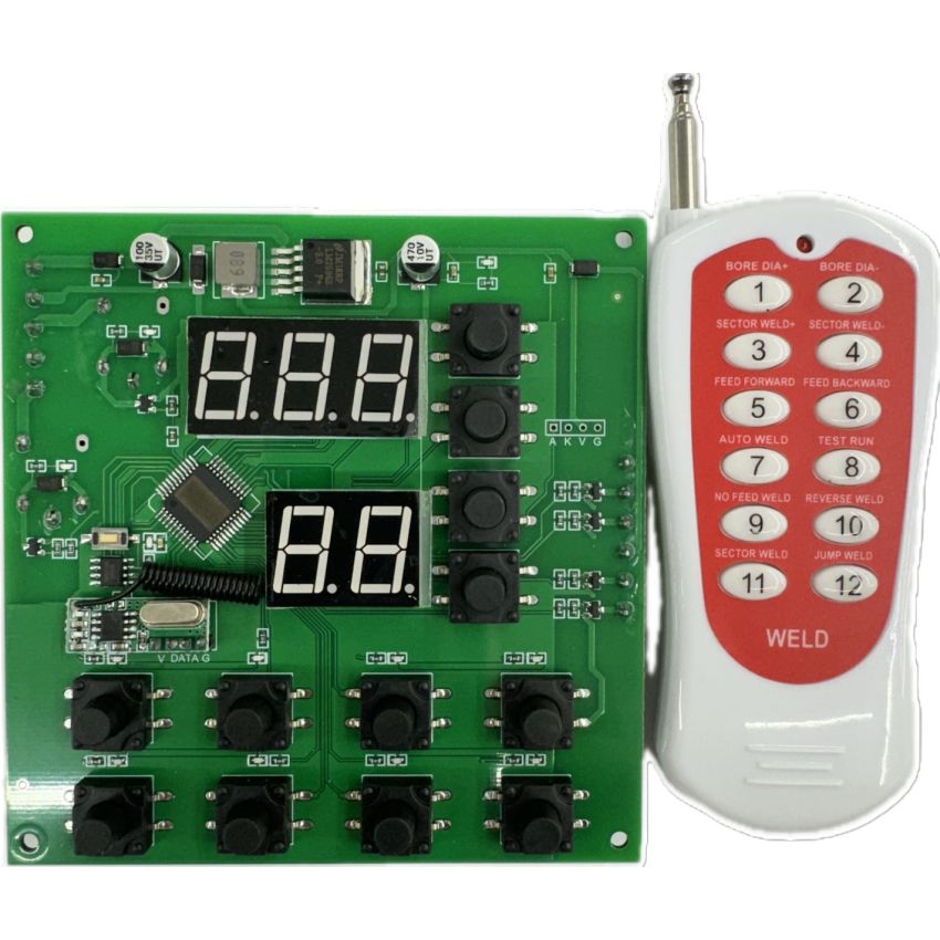 Panel Front Display, Welding, with Remote for CU3100