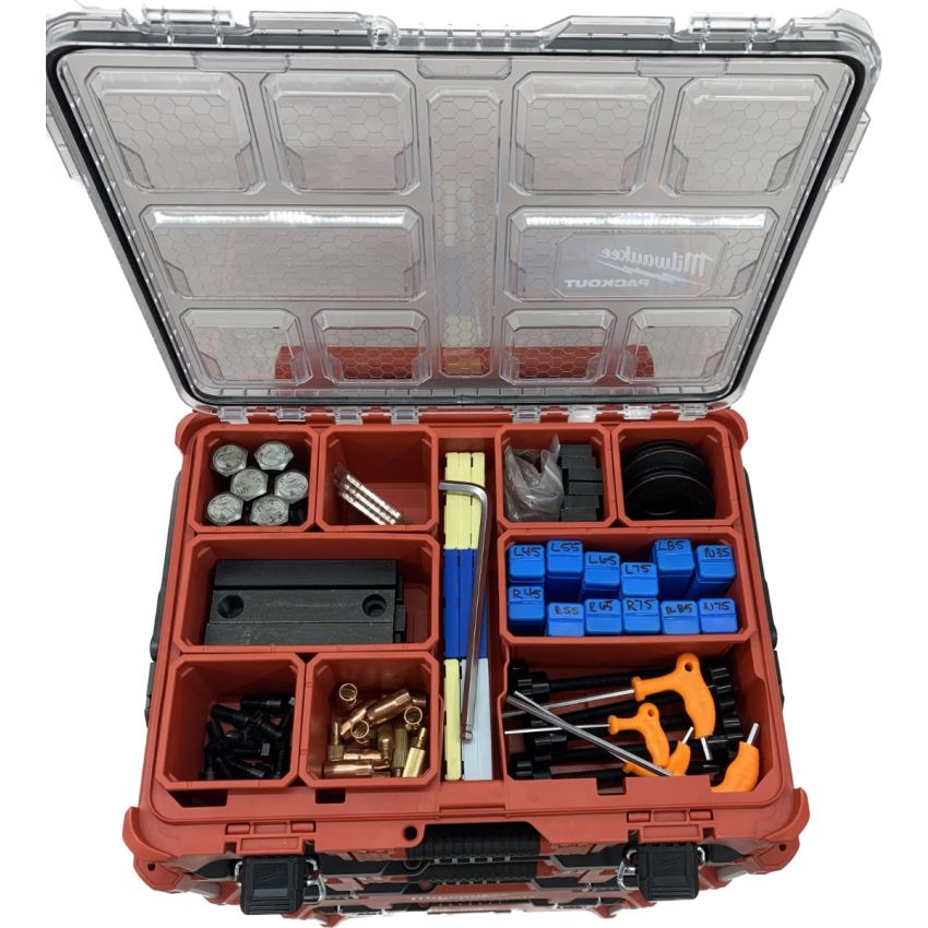 Complete 50mm Line Boring & Bore Welding Kit with Milwaukee Organizer