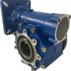 Reduction Gear in Blue Color Machine