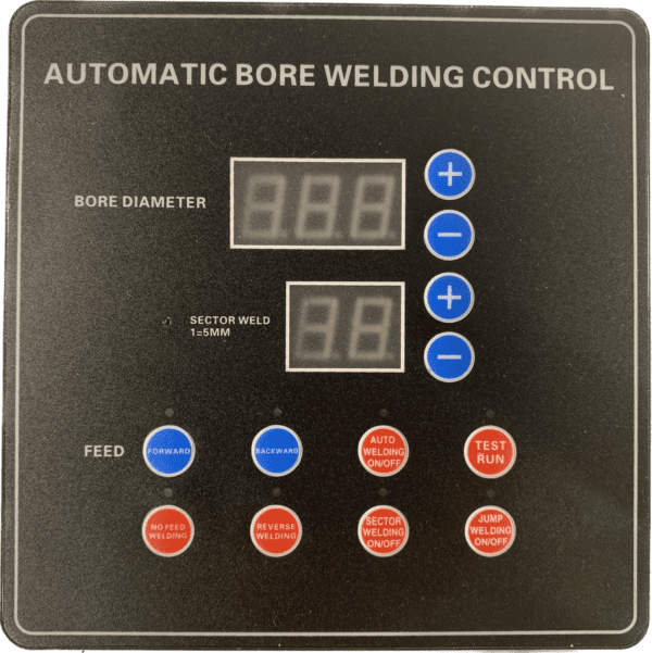Automatic boring welding controller